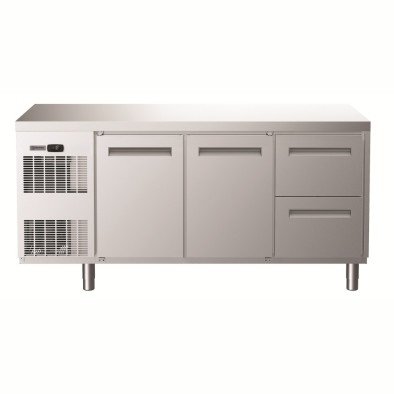 Electrolux Professional EJ3KBAAB Tezgah Tipi Derin Dondurucu, 2 Kapılı Ve 2 Çekmeceli, -22°c/-15°c, Aısı 304 (r290) ,710404