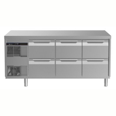 Electrolux Professional EK3KBBBB Tezgah Tipi Derin Dondurucu, 6x½ Çekmeceli, -22°c/-15°c, Aısı 304 (r290) ,710365