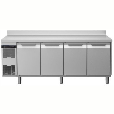 Electrolux Professional EK4H3AAAA Endüstriyel Tezgah Tipi Soğutucu, 4 Kapılı, -2°c/+10°c, Komple Aısı 304 (r290), Sırtlı ,715095
