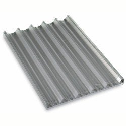 Electrolux Professional PEALSIBATR Unlu Mamul Tepsisi, 5 Bagetlik, Silikon Kaplama Perfore Aluminyum (400x600x38mm ) ,922189