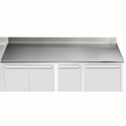 Electrolux Professional TPLA/25A Üst Tabla,sırtlı-2500mm-modular Lıne ,121163