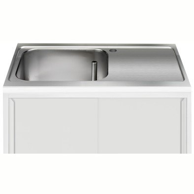Electrolux Professional TVI60/50D 1 Evyeli Üst Tabla,damlalık Solda-1200mm ,855235