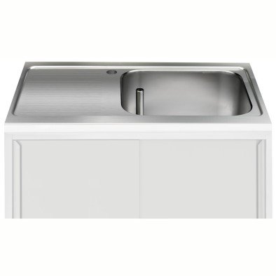 Electrolux Professional TVI60/50S 1 Evyeli Üst Tabla,damlalık Sağda-1200mm ,855234