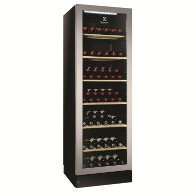 Electrolux Professional WC170SSMZ Endüstriyel Şarap Dolabı, 1 Cam Kapılı, 170 Şişe, S/s-değişken Hızlı Kompresör ,720011