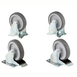 Electrolux Professional WHK6101121 6&10 Gn1/1 Ve Gn2/1 Fırın Standları İçin Tekerlek Kiti (demonte Taban Hariç) ,922003