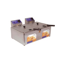 Erginoks Çiftli Fritöz-5+5 Litre-Elektrikli Erginoks Çiftli Fritöz-5+5 Litre-Elektrikli