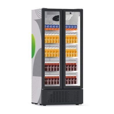 Green Cooler 900 WOC Dikey Tip Şişe Soğutucu, Çift Kapılı