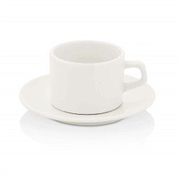 By Bone GASTRO ÇAY FİNCANI TAKIMI - beyaz porselen By Bone GASTRO ÇAY FİNCANI TAKIMI - beyaz porselen