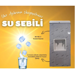 GreenCooler S80 Krom Soğutuculu Su Sebili - Arıtmasız GreenCooler S80 Krom Soğutuculu Su Sebili - Arıtmasız