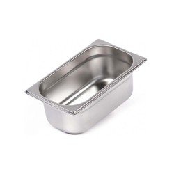 KAPP Gastronom Küvet-GN 1/4x150 krom küvet-standart