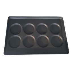Erginoks Hamburger Ekmek Tavası - 40x60 cm - yapışmaz kaplamalı - kalıp 3 (100 g) - 8 göz Erginoks Hamburger Ekmek Tavası - 40x60 cm - yapışmaz kaplamalı - kalıp 3 (100 g) - 8 göz