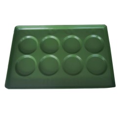 Erginoks Hamburger Ekmek Tavası - 40x60 cm - yapışmaz kaplamalı - kalıp 3 (100 g) - 8 göz Erginoks Hamburger Ekmek Tavası - 40x60 cm - yapışmaz kaplamalı - kalıp 3 (100 g) - 8 göz