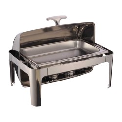 Empero JP JP.CHF.04 Roll Top Kapak Chafing Dish Empero JP JP.CHF.04 Roll Top Kapak Chafing Dish