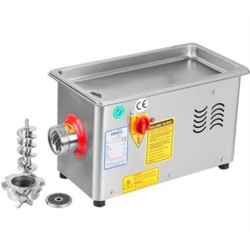 Viber VHE.EKN.12M - Et Kıyma Makinesi 12'lik - Paslanmaz Krom Kasalı - Çelik Redüktörlü - 550W