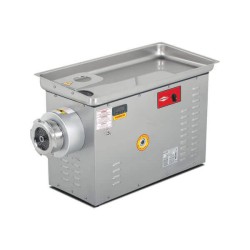 Empero EM.07 Soğutmalı Et Kıyma Makinesi - 32'lik - 600 kg/s - komple paslanmaz - 220V Empero EM.07 Soğutmalı Et Kıyma Makinesi - 32'lik - 600 kg/s - komple paslanmaz - 220V
