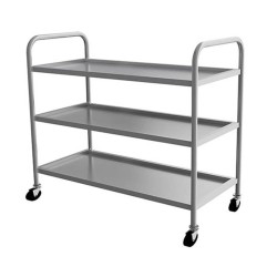 Empero EMP.2.SV.03 Krom Servis Arabası - 3 Katlı - 55x86x90 cm