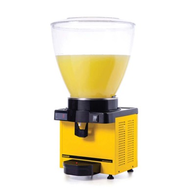 Samixir M40.DY Ayranlık-40 litre soğuk içecek dispenseri-karıştırıcılı-dijital-sarı