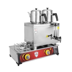 Mars MCK-40G 40lik Çay Makinesi Pleytli Kaynaklı Gazlı CE