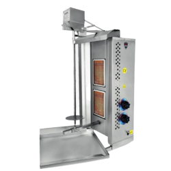 Mars UST-02G 2li Üstten Motorlu Döner Ocağı Gazlı CE