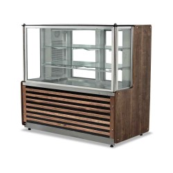 Empero EMP.MZ.150.A.DC Merkür Et ve Meze Vitrini Ahşap Dekorlu 150x75x135 cm