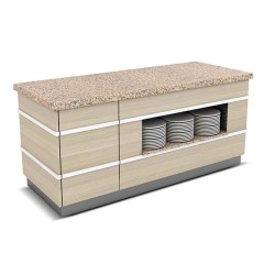 Empero GLT.NTR.06 Galata Nötr Servis Ünitesi 200x90x90 cm Empero GLT.NTR.06 Galata Nötr Servis Ünitesi 200x90x90 cm