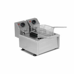 Omake FRT21.E21 Fritöz 3+3 Lt.