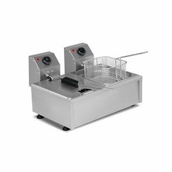 Omake FRT21.E21 Fritöz 5+5 Lt.