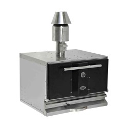 Empero EMP.PKF-50- S Profesyonel Kömürlü Fırın Siyah