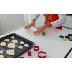 Türkay 2272 Polietilen Oklava - Ayarlı - küçük Türkay 2272 Polietilen Oklava - Ayarlı - küçük