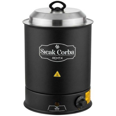 Remta CB22 Siyah Model Maksi Çorba Isıtıcı 13 Lt