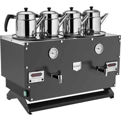 Remta EP04L Çift Cidar 4 Demlikli Elektrikli Çay Ocağı