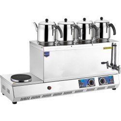 Remta K33 85 Model Dört Demlikli Çay Ocağı Remta K33 85 Model Dört Demlikli Çay Ocağı