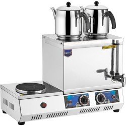 Remta K34 40 Model Çift Demlikli Çay Ocağı Remta K34 40 Model Çift Demlikli Çay Ocağı