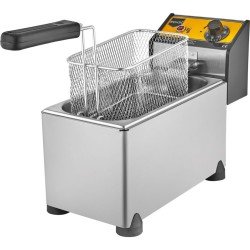 Remta R90Tekli Kapaklı Elektrikli Fritöz