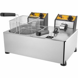 Remta R93Çiftli Kapaklı Elektrikli Fritöz