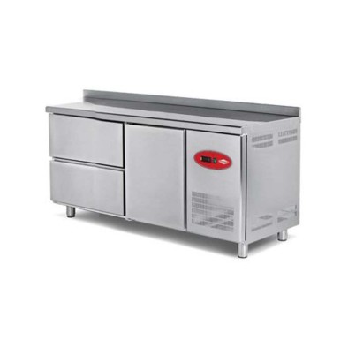 Empero EMP.150.70.01-2C Tezgah Tipi Buzdolabı 2 Çekmece+1 Kapı 300 L