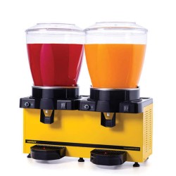 Samixir MM44.AY Twin Soğuk İçecek Dispenseri, 22+22 L, Panaromik, Analog, Karıştırıcılı, Sarı Samixir MM44.AY Twin Soğuk İçecek Dispenseri, 22+22 L, Panaromik, Analog, Karıştırıcılı, Sarı