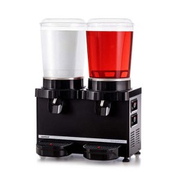 Samixir MM20.AB Soğuk İçecek Dispenseri, 10+10 L, Analog, Panoramik, Karıştırıcılı, Siyah Samixir MM20.AB Soğuk İçecek Dispenseri, 10+10 L, Analog, Panoramik, Karıştırıcılı, Siyah