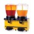 Samixir SS44.AY Twin Soğuk İçecek Dispenseri, 22+22 L, Panaromik, Analog, Fıskiyeli, Sarı