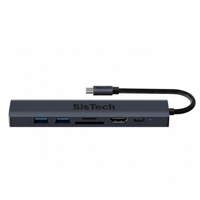 Ally BYL-2303 7 in 1 Dönüştürücü Çoğaltıcı Hub - Type-C To 1000Mbps Ethernet 4K HDMI USB 3.0 PD100W SD-TF Cards Ally BYL-2303 7 in 1 Dönüştürücü Çoğaltıcı Hub - Type-C To 1000Mbps Ethernet 4K HDMI USB 3.0 PD100W SD-TF Cards