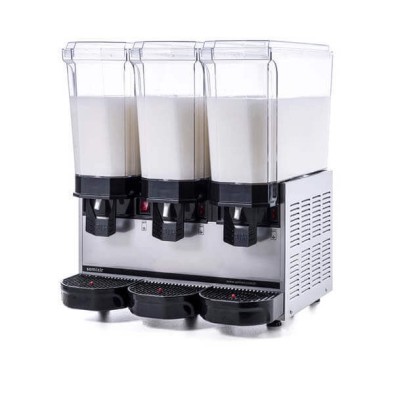 Samixir 60.SMMI Klasik Triple Soğuk İçecek Dispenseri, 20+20+20 L, Fıskiye-Karıştırıcı-Karıştırıcı, Inox