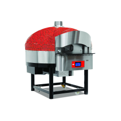 Empero EMP.SPO.02-D-RB-LPG Dijital Pizza Fırını Döner Tabanlı Kırmızı-siyah
