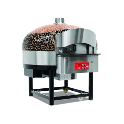 Empero EMP.SPO.02-BB-LPG Gazlı Döner Tabanlı Pizza Fırını 9 Pizza Kapasiteli - Kahverengi, Siyah LPG'li