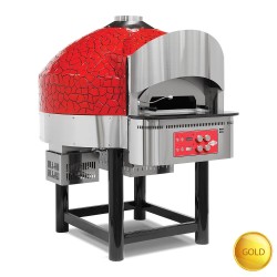 Empero EMP.SPO.03-D-GB-LPG Dijital Sabit Tabanlı Pizza Fırını  Altın-siyah