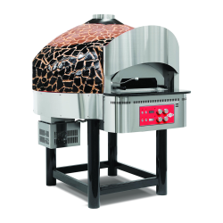 Empero EMP.SPO.03-BB-NG Gazlı Sabit Tabanlı Pizza Fırını 9 Pizza Kapasiteli - Altın, Siyah Doğalgazlı