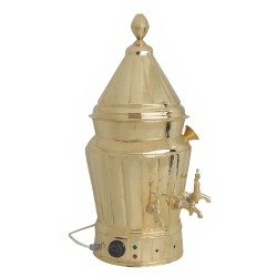 Erginoks S-11 Karıştırıcılı Salep Semaveri - 7,5 litre - Bakır Erginoks S-11 Karıştırıcılı Salep Semaveri - 7,5 litre - Bakır
