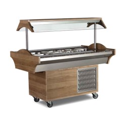 Empero EMP.SB.04 Soğutmalı Salat Bar 4X1/1 GN 150x89x137 cm