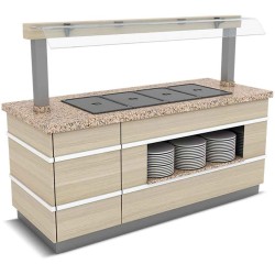 Empero GLT.SSB.04 Galata Sıcak Servis Ünitesi Nefeslikli 5x1/1 GN Kapasiteli Empero GLT.SSB.04 Galata Sıcak Servis Ünitesi Nefeslikli 5x1/1 GN Kapasiteli