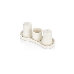 By Bone GT-04-TT Gastro Tuzluk + Biberlik + Kürdanlık Tabaklı Takım -beyaz porselen By Bone GT-04-TT Gastro Tuzluk + Biberlik + Kürdanlık Tabaklı Takım -beyaz porselen