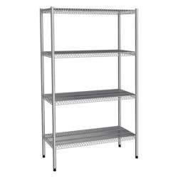 Empero Tel Raf-4 katlı-inox 304-152x53x160 cm Empero Tel Raf-4 katlı-inox 304-152x53x160 cm